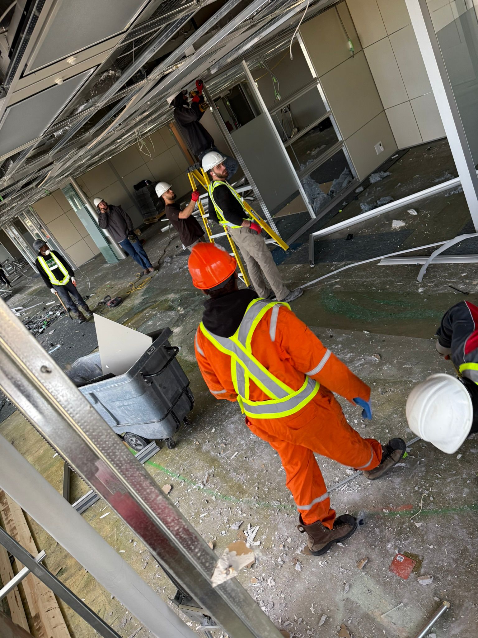 Commercial demolition project